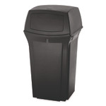 Rubbermaid Commercial Ranger Fire-Safe Container, 45 gal, Structural Foam, Black RCP917188BLA Product Image 