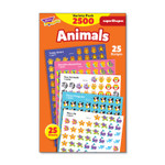 TREND superSpots and superShapes Sticker Packs, Animal Antics, Assorted Colors, 2,500 Stickers Product Image 