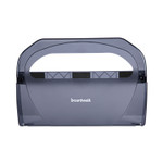 Boardwalk Toilet Seat Cover Dispenser, 17.25 x 3.13 x 11.75, Smoke Black Product Image 
