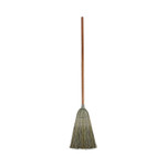 Boardwalk Warehouse Broom, Yucca/Corn Fiber Bristles, 56" Overall Length, Natural Product Image 