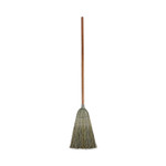Boardwalk Warehouse Broom, Yucca Corn Fiber Bristles, 56" Overalll Length, Natural, 12/Carton Product Image 