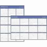 At-A-Glance Vertical Horizontal Reversible Erasable Wall Calendar - Extra Large - Yearly - 12 Month - January 2026 to December 2026 - 48" x 32" Sheet Size Product Image 