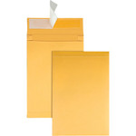 Quality Park 9 x 12 x 2 Expansion Envelopes with Self-Seal Closure - Expansion - 9" Width x 12" Length - 2" Gusset - 40 lb - Self-sealing Product Image 