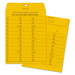 Quality Park Brown Kraft Redi-Tac Box-Style Interoffice Envelope, #97, Two-Sided Three-Column Format, 10 x 13, Brown Kraft, 100/Box Product Image 