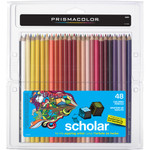 Prismacolor Scholar Colored Pencils - Assorted Lead - Assorted Wood Barrel - (SAN92807) Product Image 