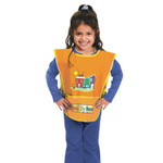 Creativity Street Kraft Artist Smock, Fits Kids Ages 3-8, Vinyl, One Size Fits All, Bright Colors Product Image 