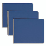 Smead Prong Fastener  Premium Pressboard Report Cover, Two-Prong Fastener: 2" Capacity, 8.5 x 11, Dark Blue/Dark Blue Product Image 