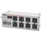 Tripp Lite by Eaton Isobar Surge Protector, 8 AC Outlets, 25 ft Cord, 3,840 J, Light Gray Product Image 