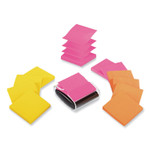 Post-it Pop-up Notes Super Sticky Pop-up Dispenser Value Pack, For 3 x 3 Pads, Black/Clear, Includes (12) Rio de Janeiro Super Sticky Pop-up Pad Product Image 