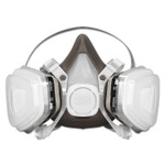 3M Half Facepiece Disposable Respirator Assembly, Large Product Image 