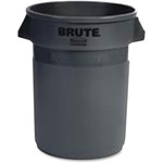 Rubbermaid Commercial Vented Brute 32-gallon Container - 32 gal Capacity - Round - (RCP1867531CT) Product Image 