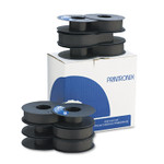 Printronix 107675007 Text Ribbon, Black, 6/Box Product Image 