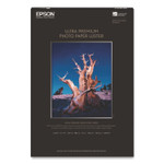 Epson Ultra Premium Photo Paper, 10 mil, 13 x 19, Luster White, 50/Pack Product Image 