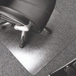 Floortex Cleartex Ultimat Polycarbonate Chair Mat for Low/Medium Pile Carpet, 48 x 60, Clear Product Image 