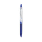 Pilot VBall RT Liquid Ink Roller Ball Pen, Retractable, Extra-Fine 0.5 mm, Blue Ink, Blue/White Barrel Product Image 