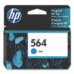 HP 564, (CB318WN) Cyan Original Ink Cartridge Product Image 