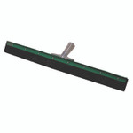 Unger Aquadozer Heavy-Duty Floor Squeegee, Straight, For Use With: AL14T, 18" Wide Blade, Black/Green Product Image 