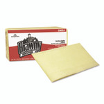 Brawny Professional Dusting Cloths, 1/8-Fold, 24 x 24, Unscented, Yellow, 50/Pack, 4 Packs/Carton Product Image 