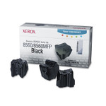 Xerox 108R00726 Solid Ink Stick, 3,400 Page-Yield, Black, 3/Box Product Image 