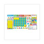 TREND Year Around Calendar Bulletin Board Set, 12-Month Calendar, 22" x 17", Assorted Colors, 106/Set Product Image 