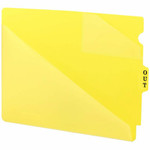 Smead Extra Wide End Tab Poly Out Guides - Center Tab(s) - Message - OUT - Letter - 8.50" Width x 11" Length Product Image 
