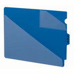 Smead Index Card Guide - Printed Center Tab(s) - Message - OUT - Blue Divider - 50/Box Product Image 