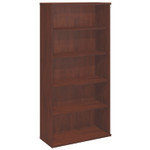 Bush Series C Collection Bookcase, Five-Shelf, 35.63w x 15.38d x 72.78h, Hansen Cherry Product Image 