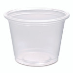 Dart Conex Complements Portion/Medicine Cups, 5.5 oz, Plastic, Translucent, 125/Bag, 20 Bags/Carton Product Image 