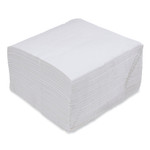 Boardwalk Dinner Napkin, 1-Ply, 17 x 17, White, 250/Pack, 12 Packs/Carton Product Image 