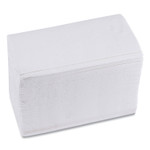 Boardwalk 1/8-Fold Dinner Napkins, 2-Ply, 15 x 17, White, 300/Pack, 10 Packs/Carton Product Image 