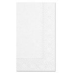 Hoffmaster Dinner Napkins, 2-Ply, 15 x 17, White, 1000/Carton Product Image 