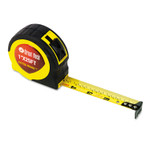 Great Neck ExtraMark Power Tape, 1" x 25 ft, Steel, Orange/Black Product Image 