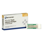First Aid Only SmartCompliance Plastic Bandage, 0.38 x 1.5, 80/Box Product Image 