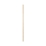 Boardwalk Threaded End Broom Handle, Lacquered Hardwood, 0.94" dia x 54", Natural Product Image 