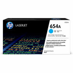 HP 654A (CF331A) Original Laser Toner Cartridge - Single Pack - Cyan - 1 Each Product Image 