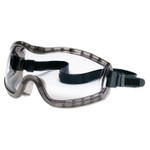 MCR Safety Stryker Safety Goggles, Chemical Protection, Black Frame Product Image 