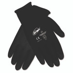 MCR Safety Ninja HPT PVC coated Nylon Gloves, X-Large, Black, Pair CRWN9699XLDZ Product Image 
