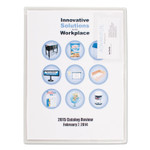 Advantus Kleer-File Poly Folder with ID Pocket, Letter Size, Transparent Product Image 