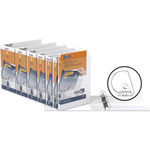 Quickfit D-Ring View Binder, 3 Rings, 4" Capacity, 11 X 8.5, White (STW87060) Product Image 