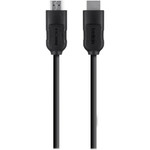 Belkin HDMI Cable, M/M - 25 ft HDMI A/V Cable for TV, Audio/Video Device - First End: 1 x 19-pin HDMI Type A Digital Audio/Video - Male - Second End: 1 x 19-pin HDMI Type A Digital Audio/Video - Male Product Image 