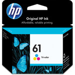 HP 61 (CH562WN) Original Inkjet Ink Cartridge - Cyan, Magenta, Yellow - 1 Each Product Image 