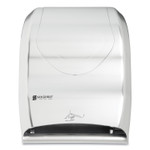 San Jamar Smart System with iQ Sensor Towel Dispenser, 16.5 x 9.75 x 12, Silver Product Image 