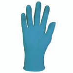 KleenGuard G10 Blue Nitrile Gloves, Large, Blue, 100/Box Product Image 