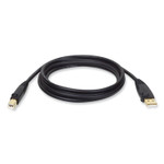 Tripp Lite by Eaton USB 2.0 A/B Cable, 10 ft, Black Product Image 
