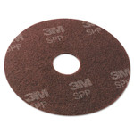 Scotch-Brite Surface Preparation Pad, 17" Diameter, Maroon, 10/Carton Product Image 