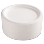 AJM Packaging Corporation Premium Coated Paper Plates, 9" dia, White, 125/Pack, 4 Packs/Carton Product Image 