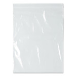 BagCo Zippit Resealable Bags, 2 mil, 10" x 13", Clear, 1,000/Carton Product Image 