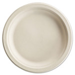 Chinet Paper Pro Round Plates, Paper, 8.75" dia, White, 125/Pack, 4 Packs/Carton Product Image 