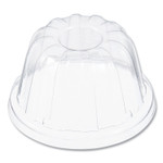 Dart D-T Sundae/Cold Cup Lids, Fits 6 oz/8 oz/12 oz Cold Cups, Plastic, Clear, 50/Pack, 20 Packs/Carton Product Image 