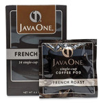 Java One Coffee Pods, French Roast, Single Cup, 14/Box Product Image 